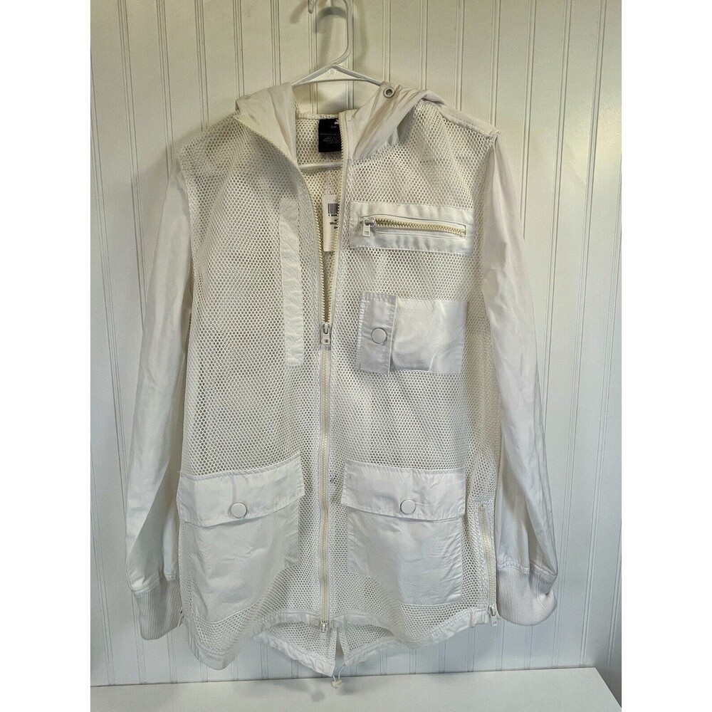 NWT Hooded Rain Jacket‎  Skillman. Lightweight Mid-Long length. Sz Sm. Womans